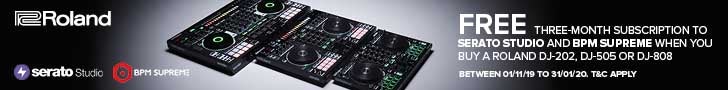 For a Limited Time get Serato & BPM Free with Every Roland DJ-Controller!