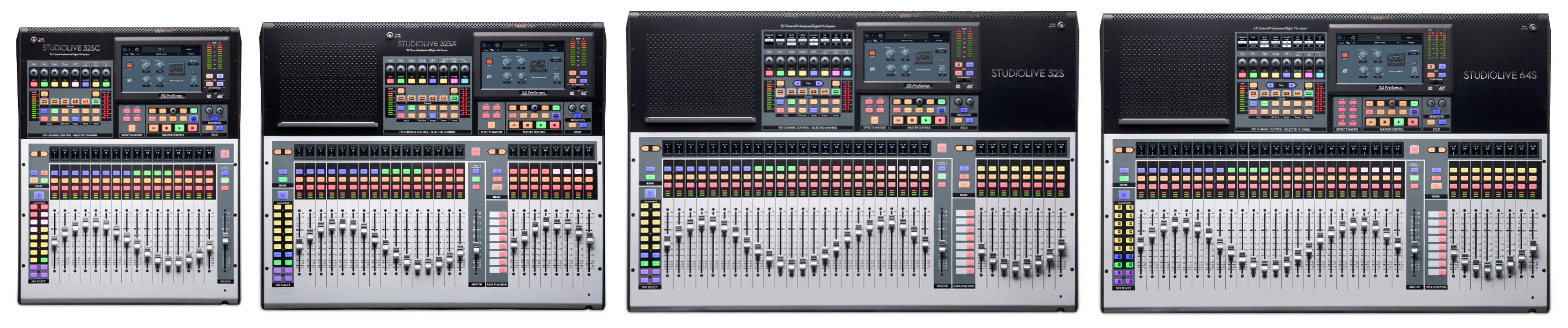 New StudioLive III mixers!