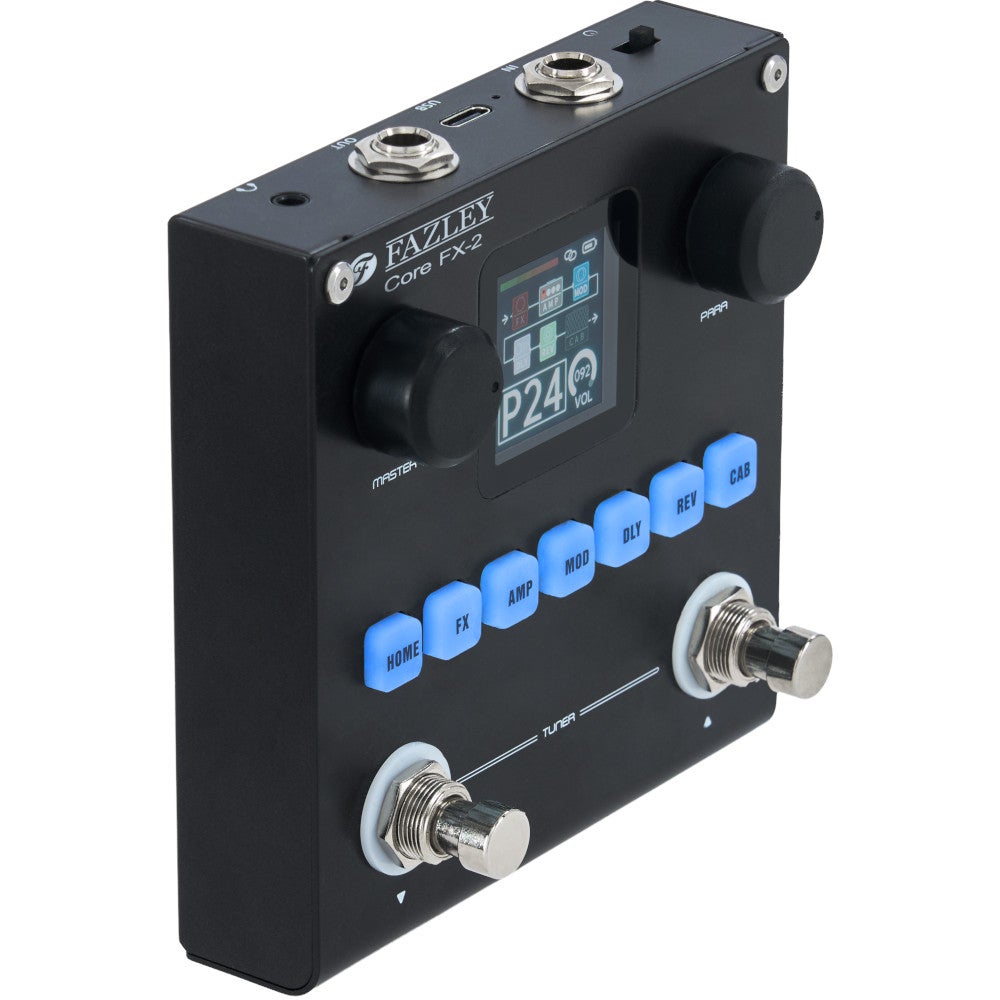 Fazley Core-FX2 pedale multieffetto e amp modeller