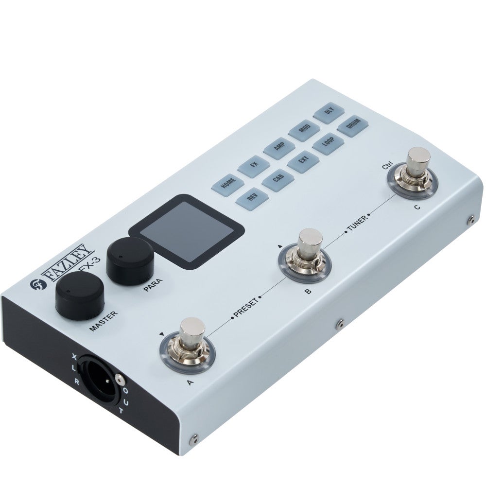 Fazley Core-FX3 pedale multieffetto e amp modeller