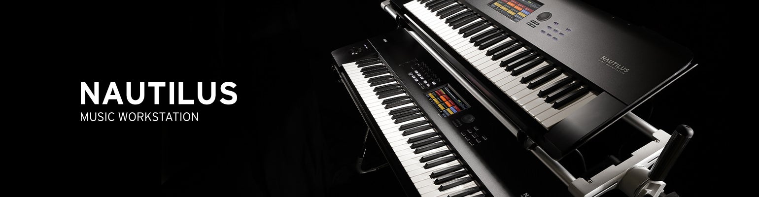 Korg Nautilus, drie gloednieuwe workstations! The Korg Nautilus: Three Shiny New Workstations!